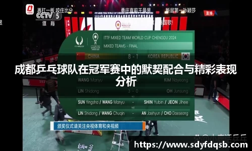 成都乒乓球队在冠军赛中的默契配合与精彩表现分析